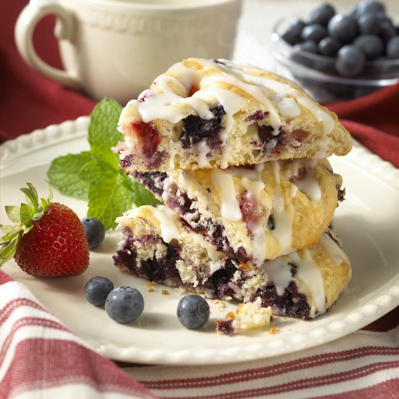 Fresh Berry Scones